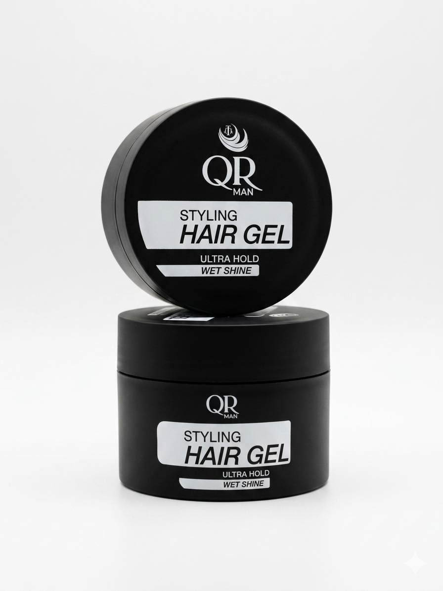 QR-Man Hair Gel | Ultra Hold | 100ml (Handbagage formaat)