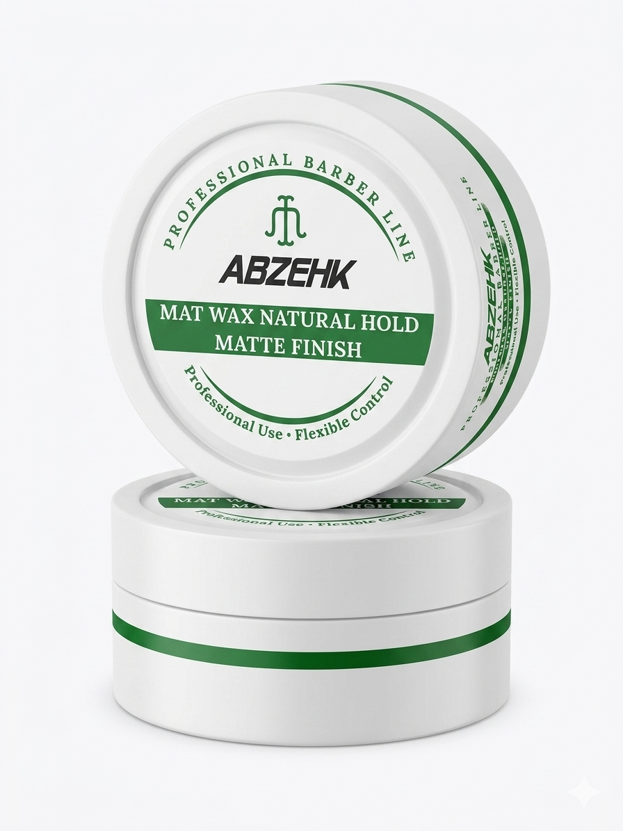 Abzehk Mat Wax Natural Hold – 150ml