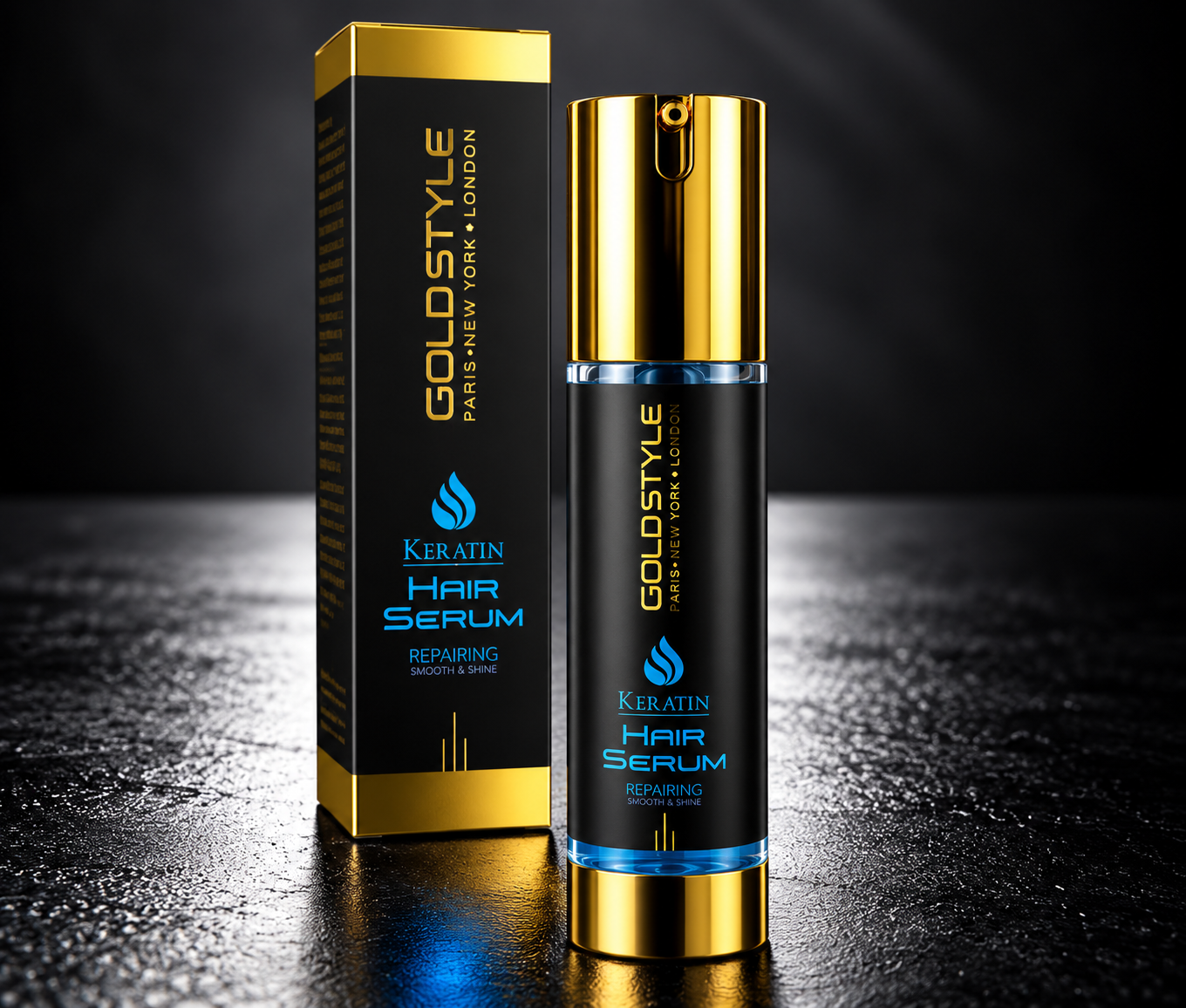 Gold Style Keratin Hair Serum 50 ml